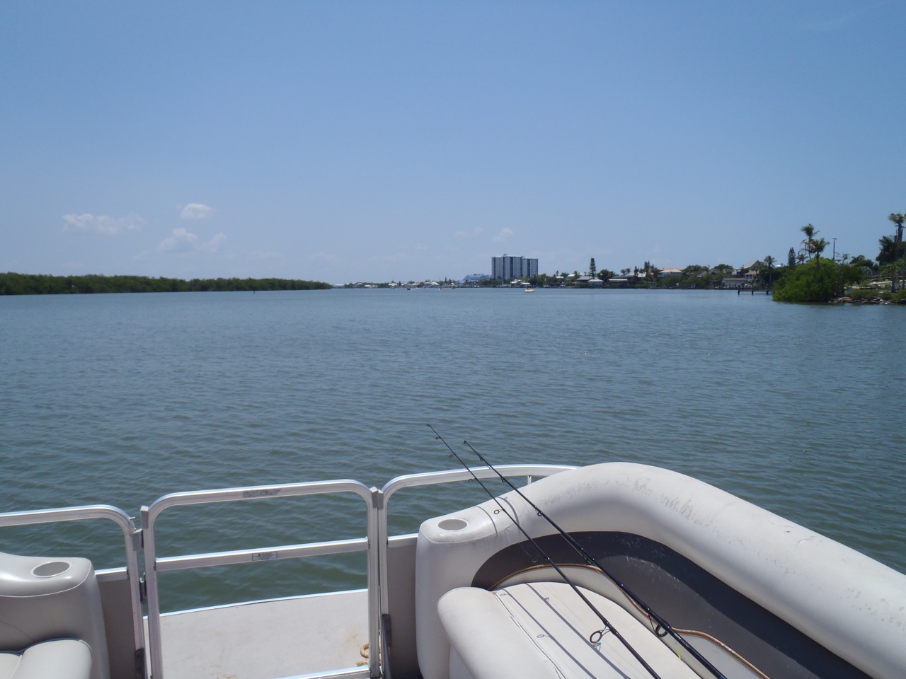 View From The Al Pontoon Boat Fort Myers Beach Travel Guide View From The Al Pontoon Boat